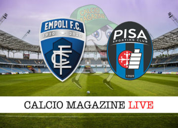 Empoli Pisa cronaca diretta live risultato in tempo reale