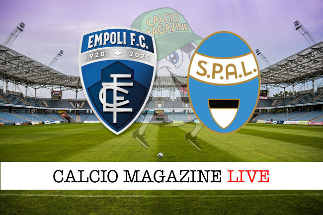 Empoli SPAL cronaca diretta live risultato in tempo reale