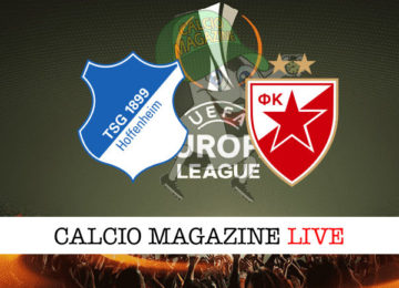 Hoffenheim Stella Rossa cronaca diretta live risultato in tempo reale