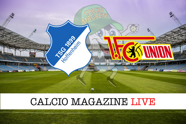 Hoffenheim Union Berlino cronaca diretta live risultato in tempo reale