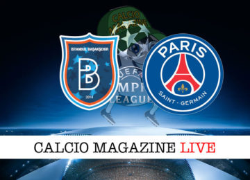 Istanbul Baseksehir PSG cronaca diretta live risultato in tempo reale