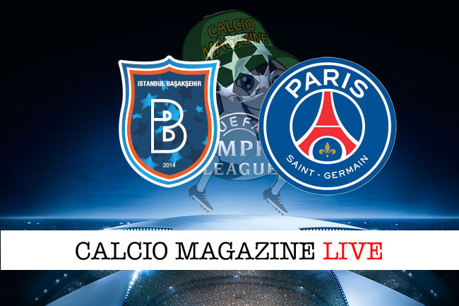 Istanbul Baseksehir PSG cronaca diretta live risultato in tempo reale