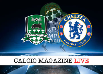 Krasnodar Chelsea cronaca diretta live risultato in tempo reale