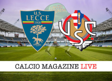 Lecce Cremonese cronaca diretta live risultato in tempo reale