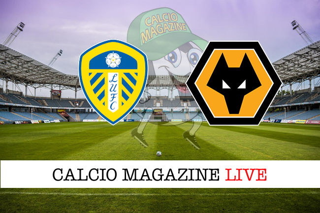 Leeds Wolverhampton cronaca diretta live risultato in tempo reale