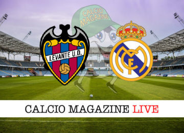 Levante Real Madrid cronaca diretta live risultato in tempo reale