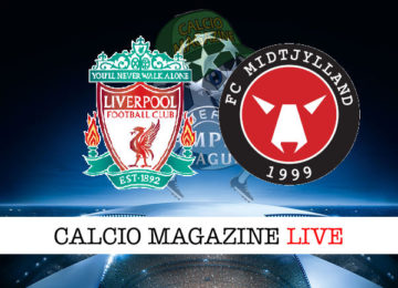 Liverpool Midtjylland cronaca diretta live risultato in tempo reale