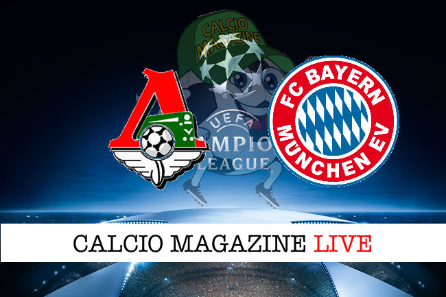 Lokomotiv Mosca Bayern Monaco cronaca diretta live risultato in tempo reale
