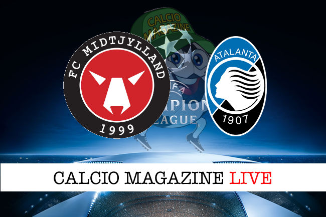 Midtjylland Atalanta cronaca diretta live risultato in tempo reale