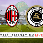 Milan Spezia cronaca diretta live risultato in tempo reale