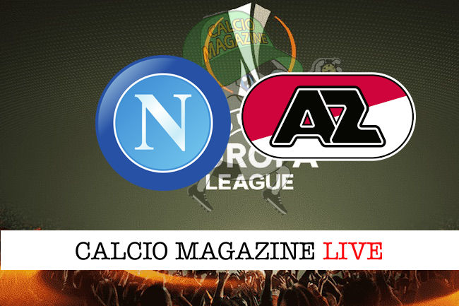 Napoli AZ Alkmaar cronaca diretta live risultato in tempo reale