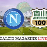 Napoli Sassuolo cronaca diretta live risultato in tempo reale