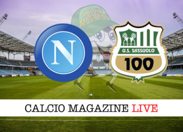 Napoli Sassuolo cronaca diretta live risultato in tempo reale