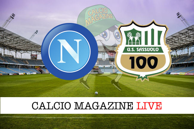 Napoli Sassuolo cronaca diretta live risultato in tempo reale