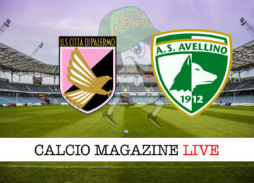 Palermo Avellino cronaca diretta live risultato in tempo reale