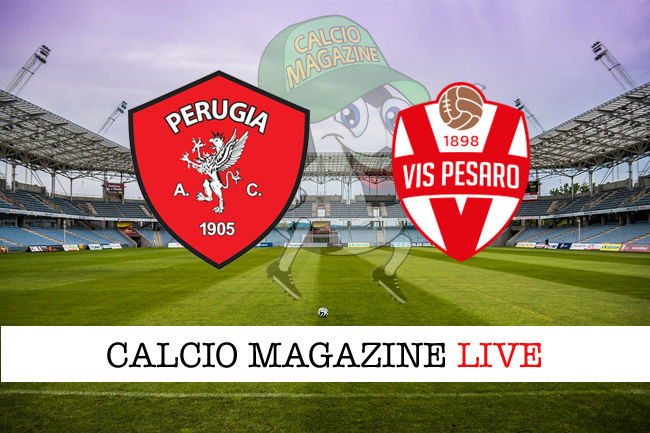 Perugia Vis Pesaro cronaca diretta live risultato in tempo reale