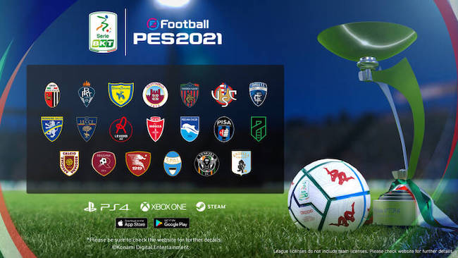 pes 2021 serie b