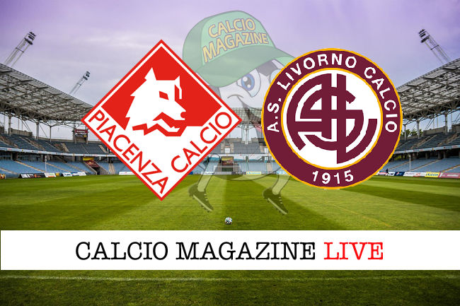 Piacenza Livorno cronaca diretta live risultato in tempo reale