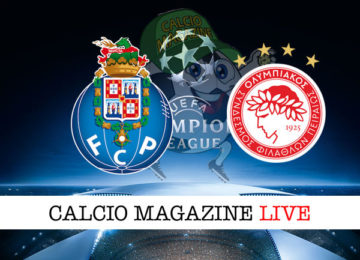 Porto Olympiakos cronaca diretta live risultato in tempo reale