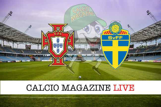 Portogallo Svezia cronaca diretta live risultato in tempo reale