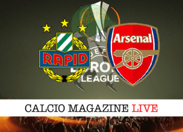 Rapid Vienna Arsenal cronaca diretta live risultato in tempo reale