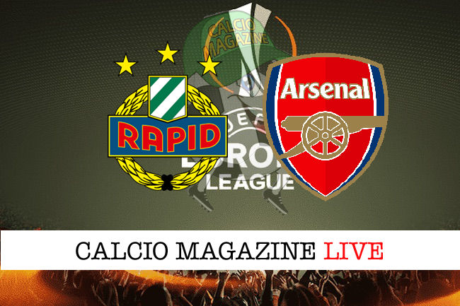 Rapid Vienna Arsenal cronaca diretta live risultato in tempo reale