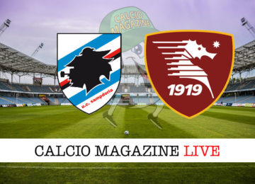 Sampdoria Salernitana cronaca diretta live risultato in tempo reale