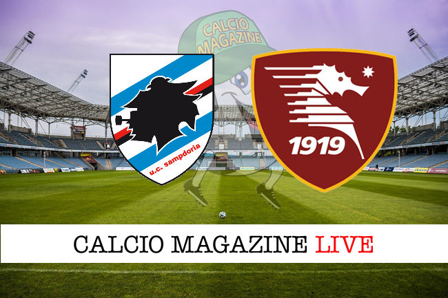 Sampdoria Salernitana cronaca diretta live risultato in tempo reale