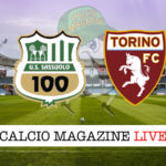 Sassuolo Torino cronaca diretta live risultato in tempo reale