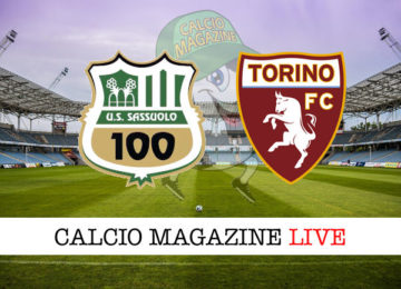 Sassuolo Torino cronaca diretta live risultato in tempo reale