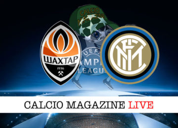 Shakhtar Donetsk Inter cronaca diretta live risultato in tempo reale