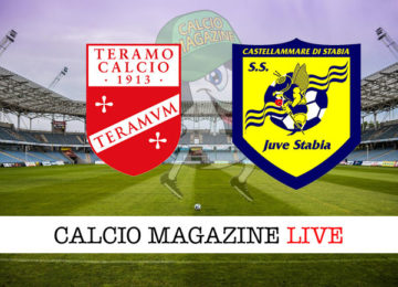 Teramo Juve Stabia cronaca diretta live risultato in tempo reale