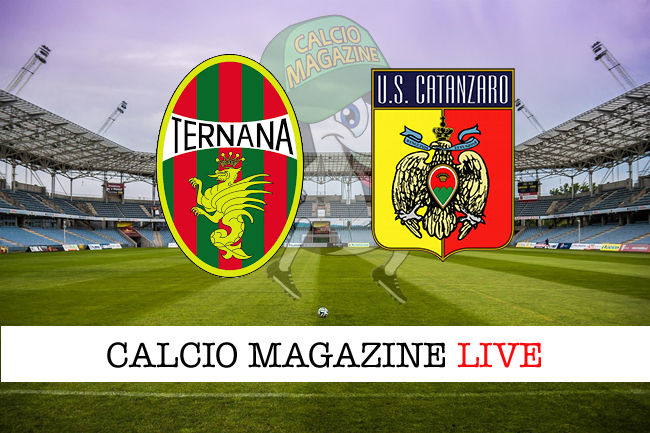 Ternana Catanzaro cronaca diretta live risultato in tempo reale