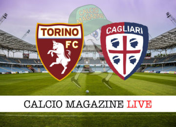 Torino Cagliari cronaca diretta live risultato in tempo reale