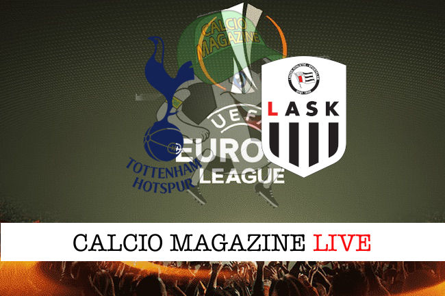 Tottenham LASK Linz cronaca diretta live risultato in tempo reale