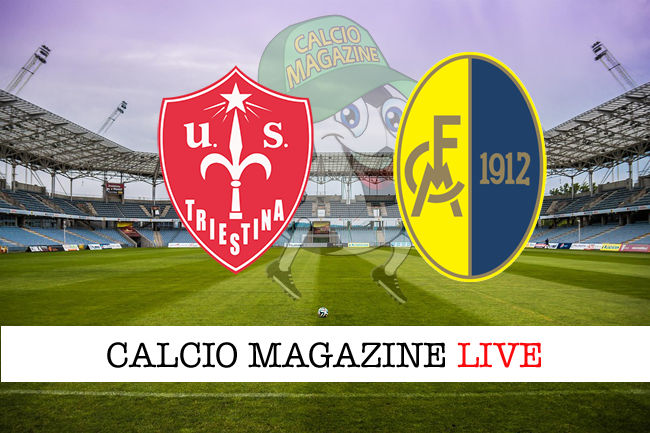 Triestina Modena cronaca diretta live risultato in tempo reale