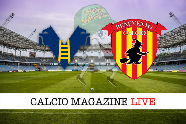 Verona Benevento cronaca diretta live risultato in tempo reale
