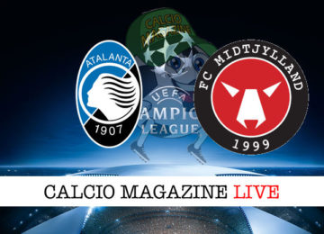 Atalanta Midtjylland cronaca diretta live risultato in tempo reale