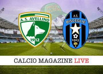 Avellino Bisceglie cronaca diretta live risultato in tempo reale