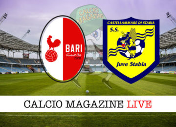 Bari Juve Stabia cronaca diretta live risultato in tempo reale