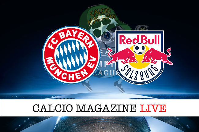 Bayern Monaco Salisburgo cronaca diretta live risultato in tempo reale