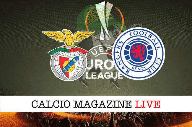 Benfica Rangers cronaca diretta live risultato in tempo reale