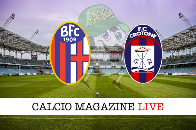 Bologna Crotone cronaca diretta live risultato in tempo reale