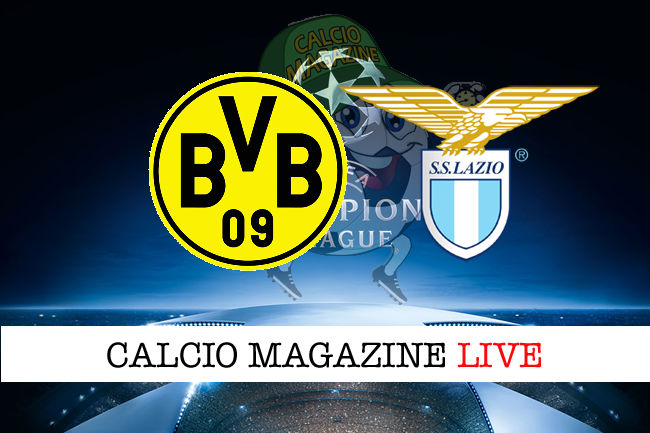 Borussia Dortmund Lazio cronaca diretta live risultato in tempo reale