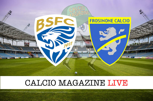 Brescia Frosinone cronaca diretta live risultato in tempo reale