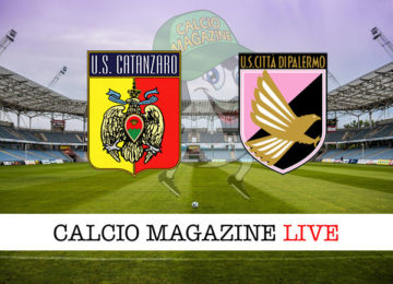 Catanzaro Palermo cronaca diretta live risultato in tempo reale