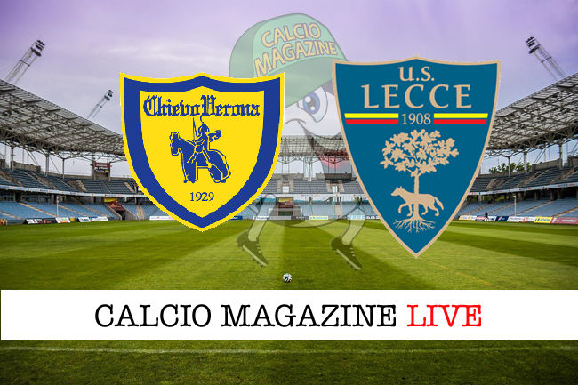 Chievo Lecce cronaca diretta live risultato in tempo reale