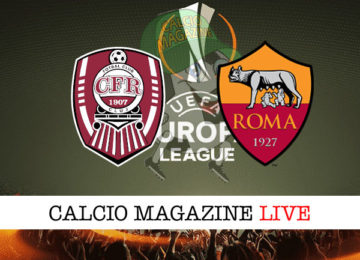 Cluj Roma cronaca diretta live risultato in tempo reale