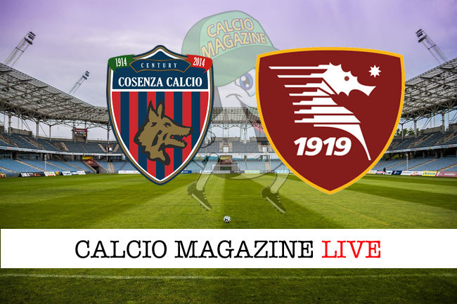 Cosenza Salernitana cronaca diretta live risultato in tempo reale