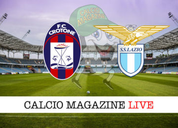 Crotone Lazio cronaca diretta live risultato in tempo reale